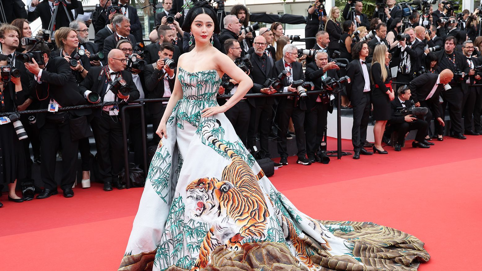Fan Bingbing in Christopher Bu